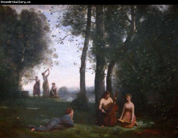 Jean-Baptiste Camille Corot Le concert champetre